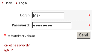 Login