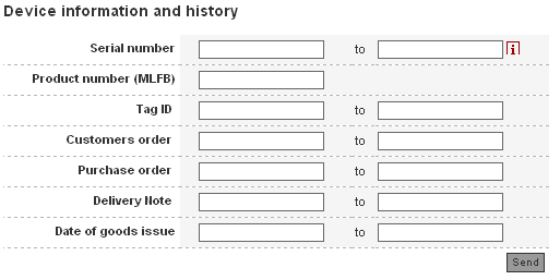 serial number search